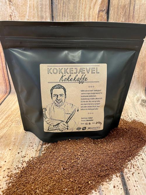 Kokkejævel KOKMALT 250 g Jørgensens kaffebrenneri Alta
