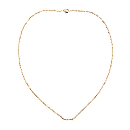 TWISTED GOLD NECKLACE