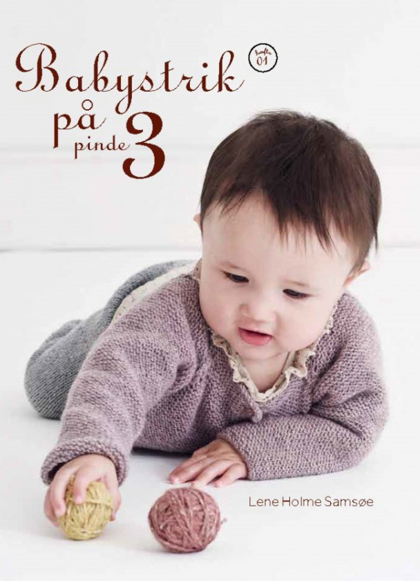 Babystrikk på pinne 3