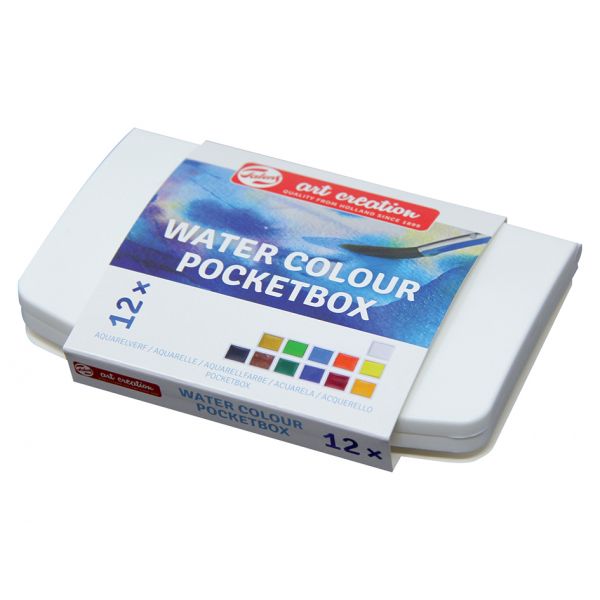 Art Creation Water Colour Pocketbox 12 pans