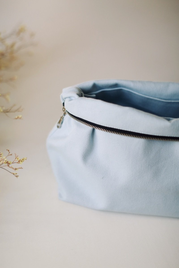 Prosjektpung Himmelblå - Plystre x Rauma Garn - Image 2