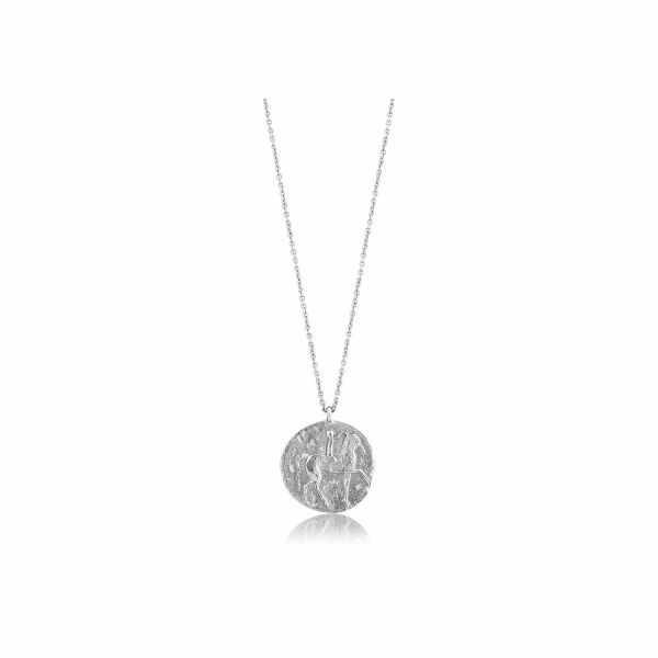 Silver Roman Rider Necklace