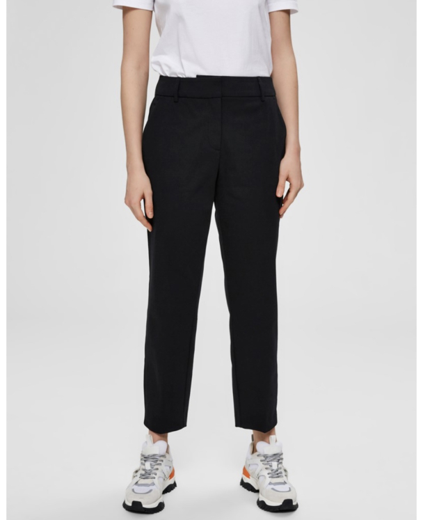 Ria Cropped Pant - Black  - Image 2