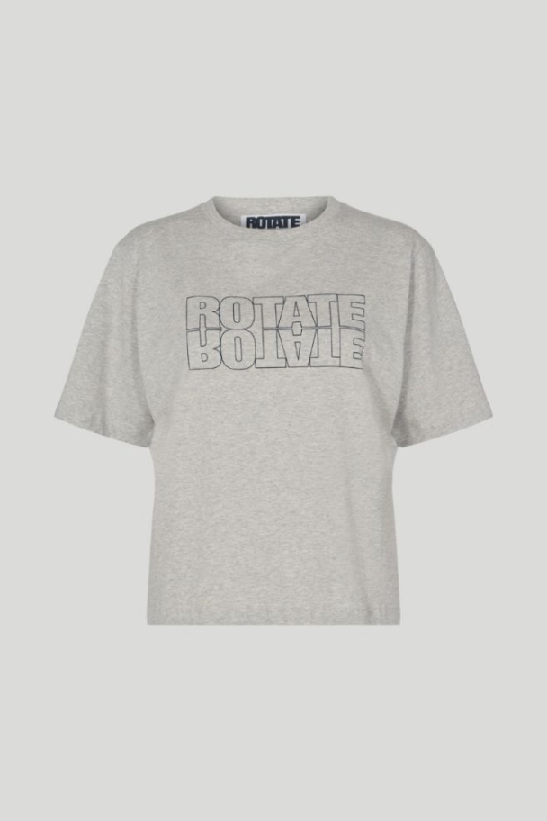 Aster Tee - Grey Melange - Image 2