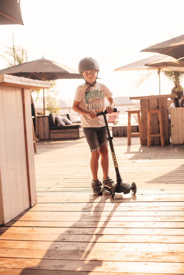 Sparkesykkel Highwaykick 3 LED - Black/Gold - Image 5