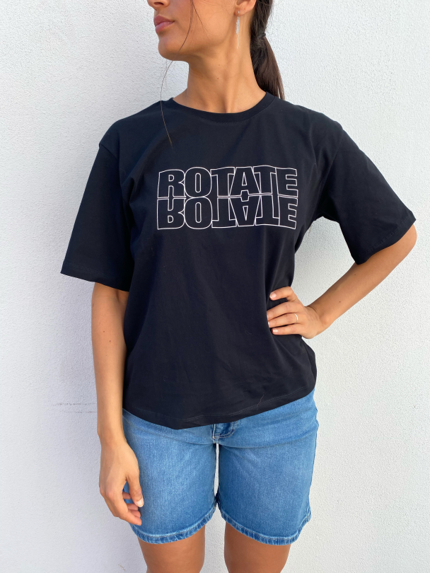 Aster Tee - Black - Image 1
