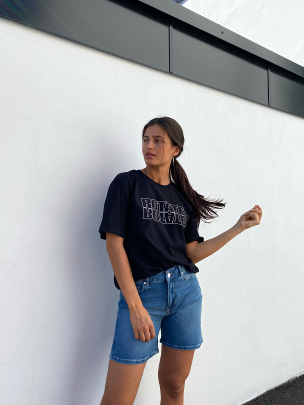 Aster Tee - Black - Image 3
