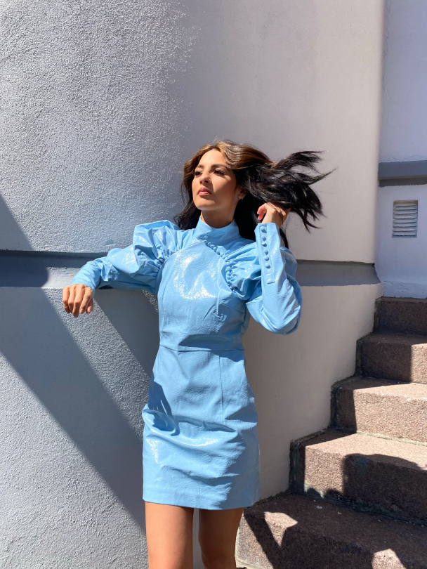Kim Dress - Corydalis Blue  - Image 6