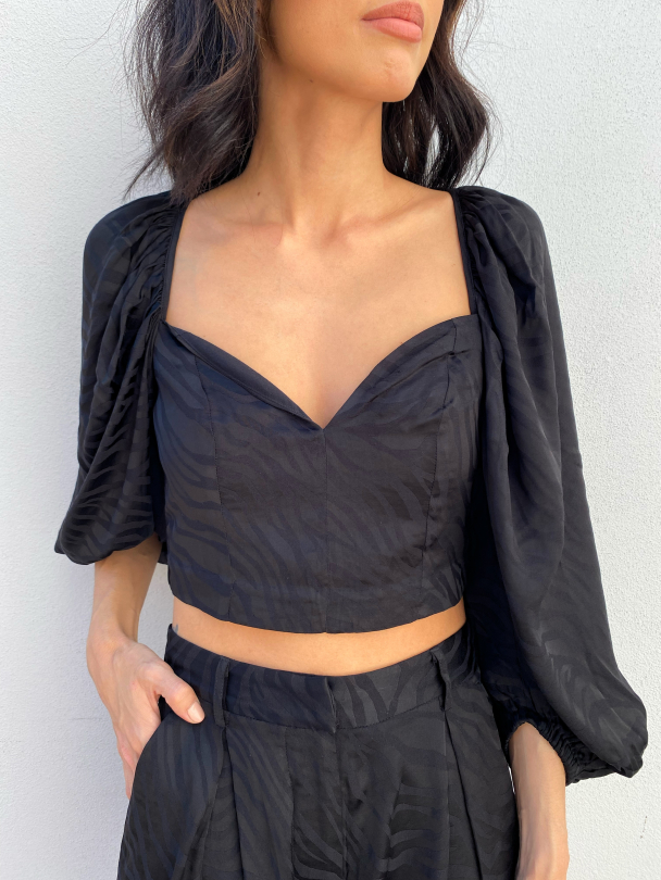 Irina Top - Black  - Image 1