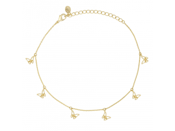 Flutterfly Anklet