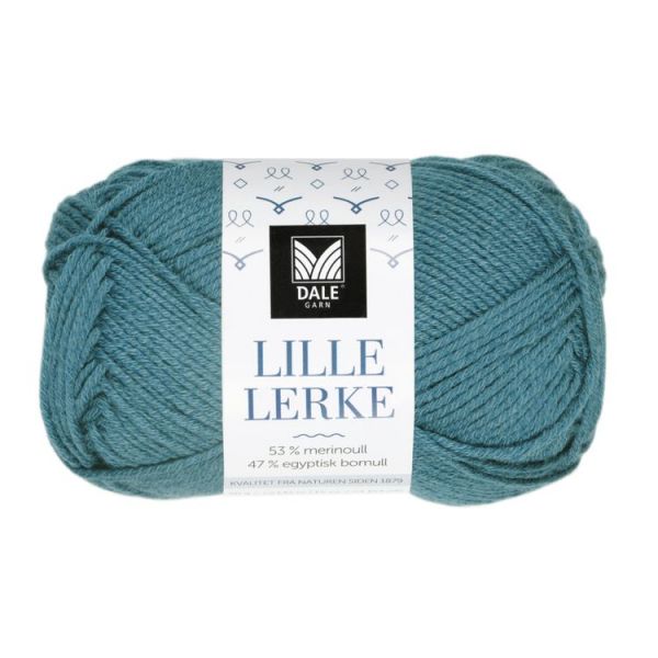 8115 Mørk Sjøgrønn - Lille Lerke - Dale Garn