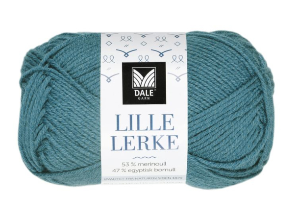 8115 Mørk Sjøgrønn - Lille Lerke - Dale Garn