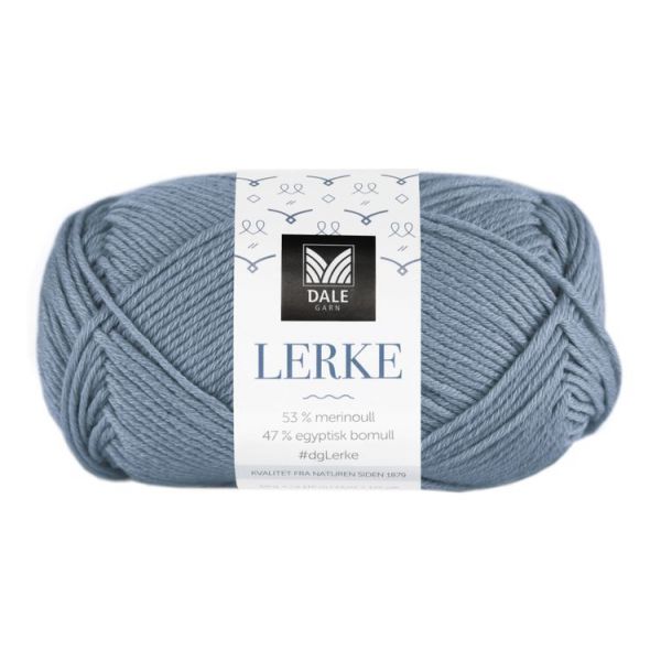 8138 Jeansblå - Lerke - Dale Garn