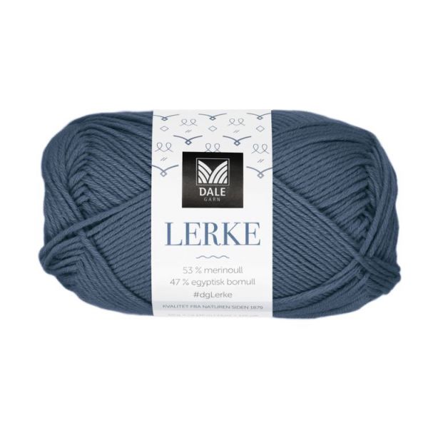 8105 Mørk Denim - Lerke - Dale Garn