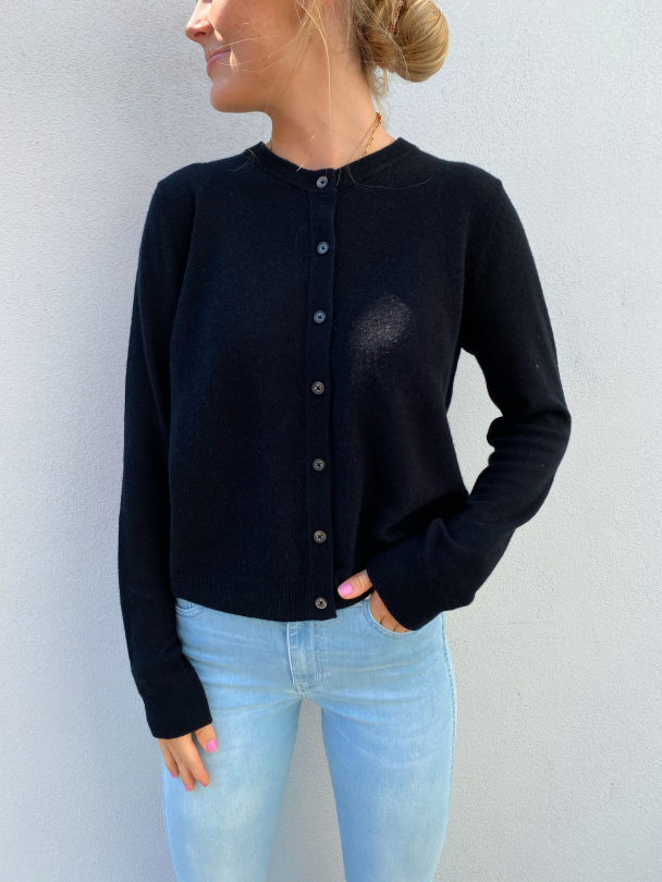 Fudge Cashmere Knit - Black  - Image 1