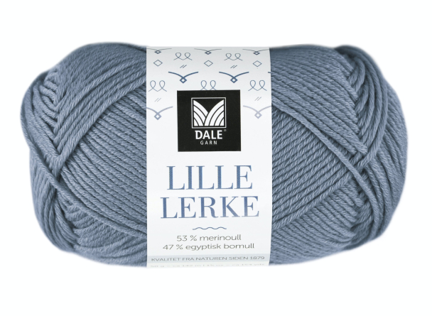 8149 Lys denim melert - Lille Lerke - Dale Garn