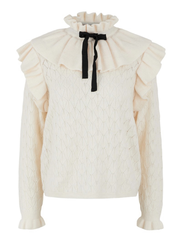 Yola knit Pullover - Eggnog - Image 2