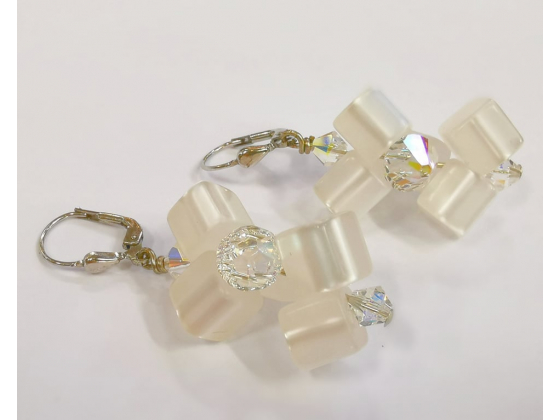 White Earrings
