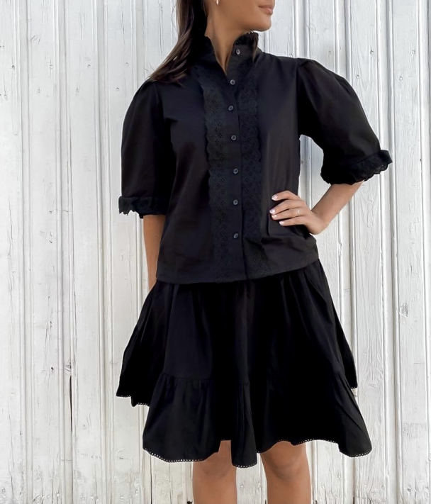Natalie Shirt Ebony  - Image 1