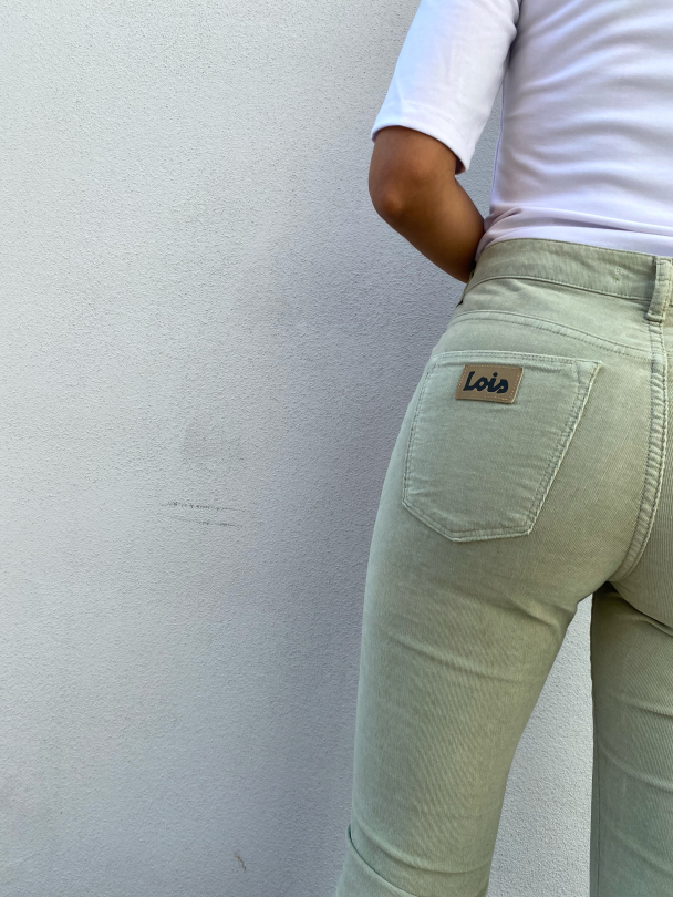 Malena Micro Fade - Olive Grey - Image 2