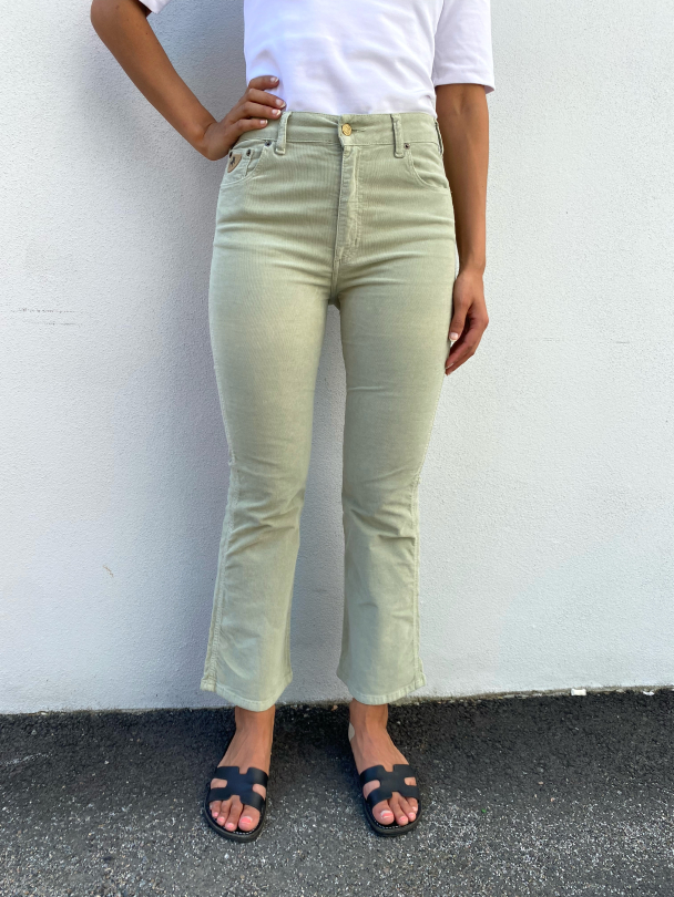 Malena Micro Fade - Olive Grey - Image 1