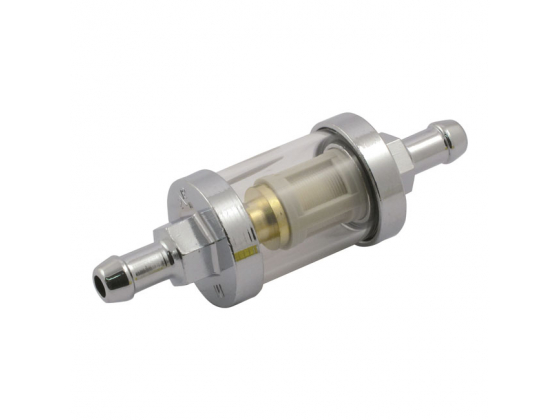 CLEAR-VIEW FUEL FILTER, 5/16 ID