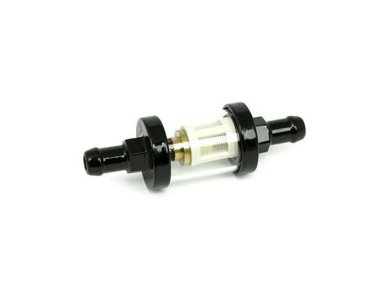 CLEAR-VIEW FUEL FILTER, 3/8" ID