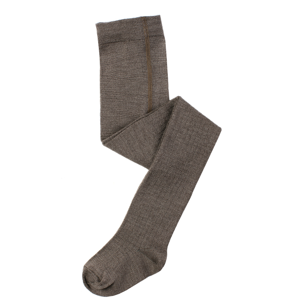 Ullstrømpebukse - Brun