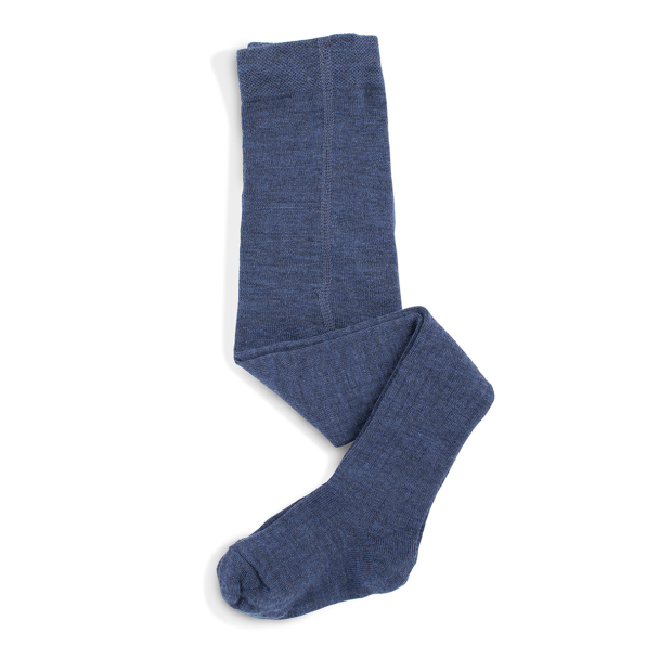 Ullstrømpebukse - Blå