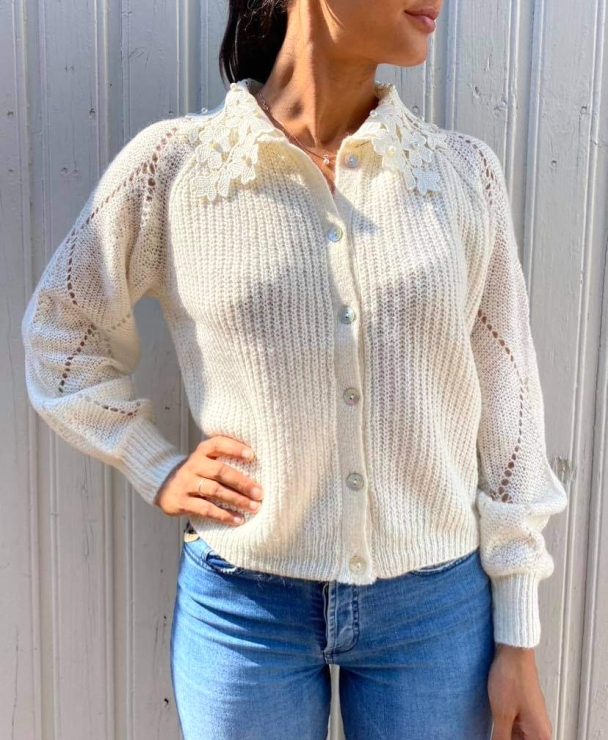 Fina Knit Cardigan  - Image 1