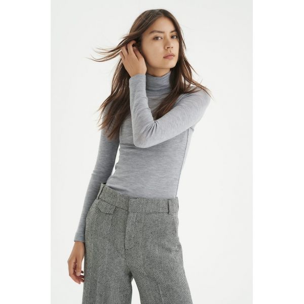 Fang Rollneck grey