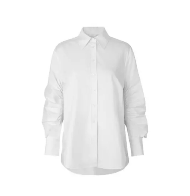 Phoebe Detail Shirt - White  - Image 2