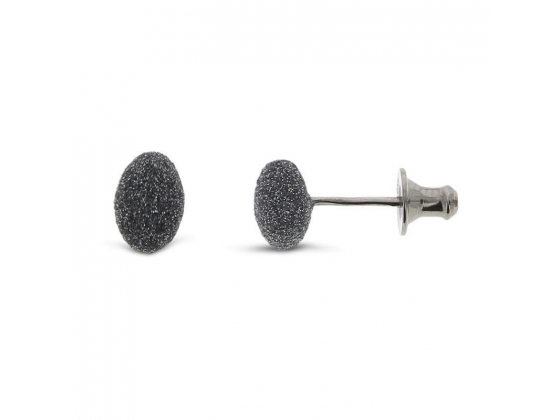 Polvere di Sogni - Grey stud-earrings
