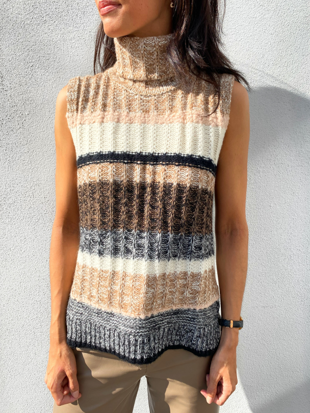 Ahlam Knit Vest - Lark  - Image 1