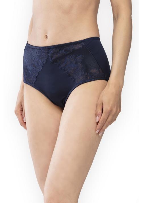 'Luxurious' Taillen-Slip, night blue