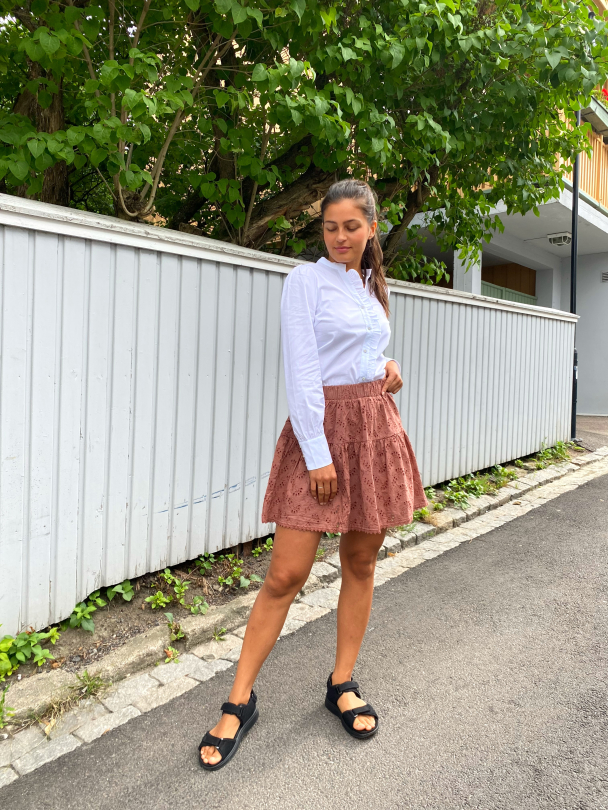 Sinni Skirt - Cognac - Image 3