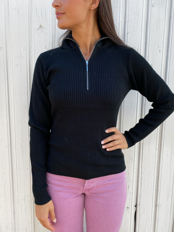 Elinor turtleneck - black  - Image 1