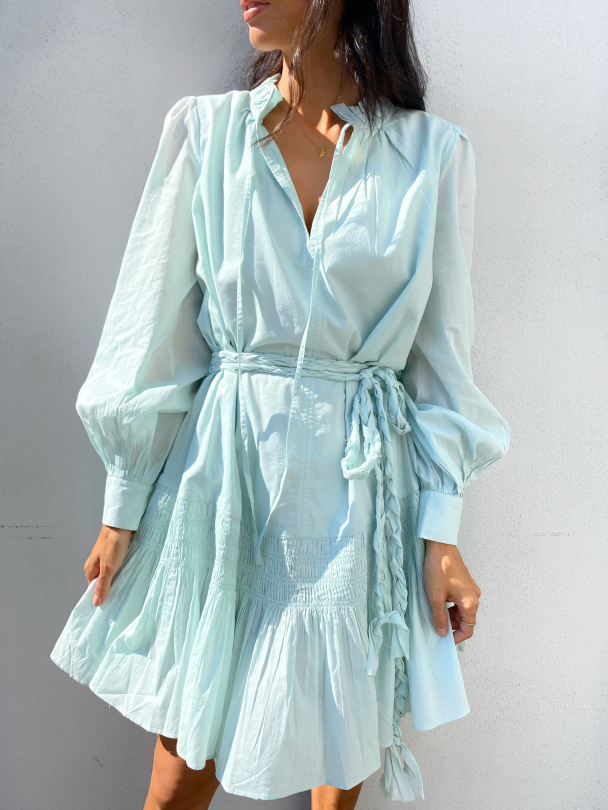 Wake up in tulum dress - Mint  - Image 1