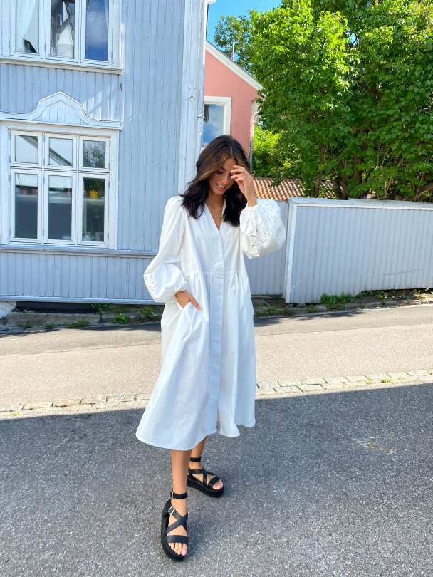 Where i belong dress - white  - Image 6