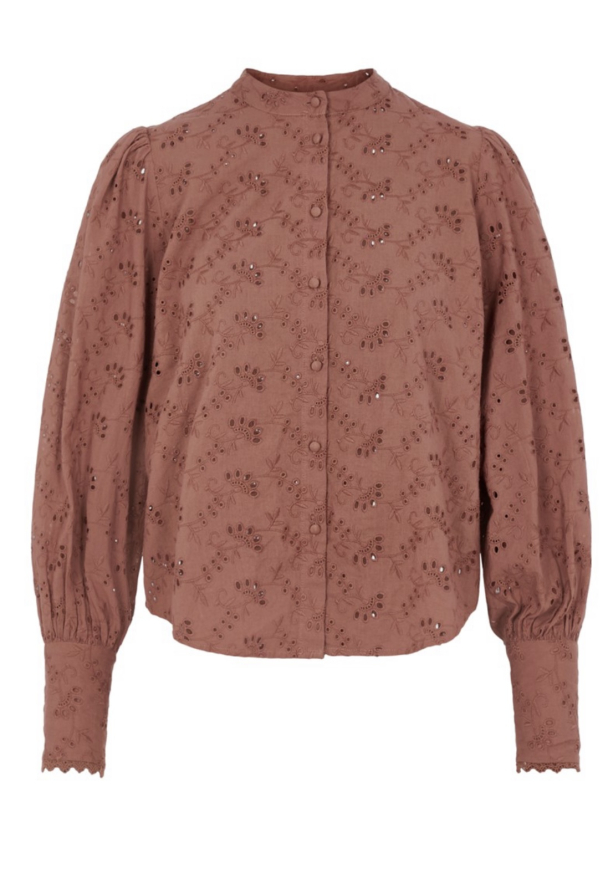 Sinni shirt - cognac - Image 2