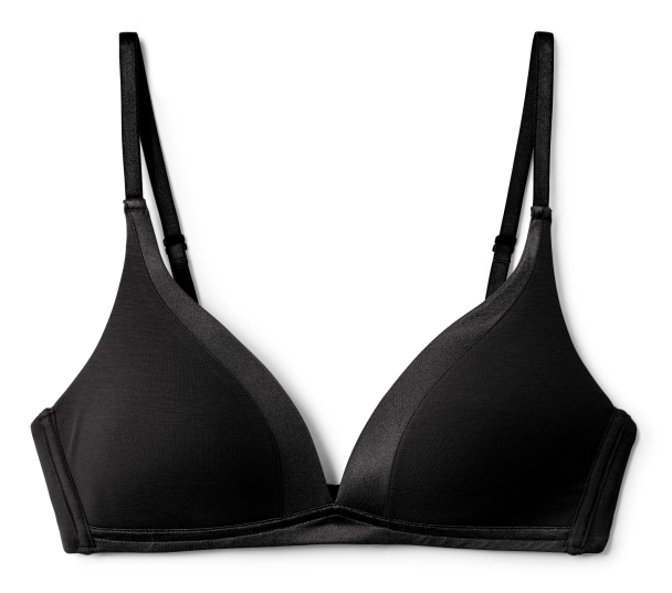 Cate padded wireless bra, sort - Image 3