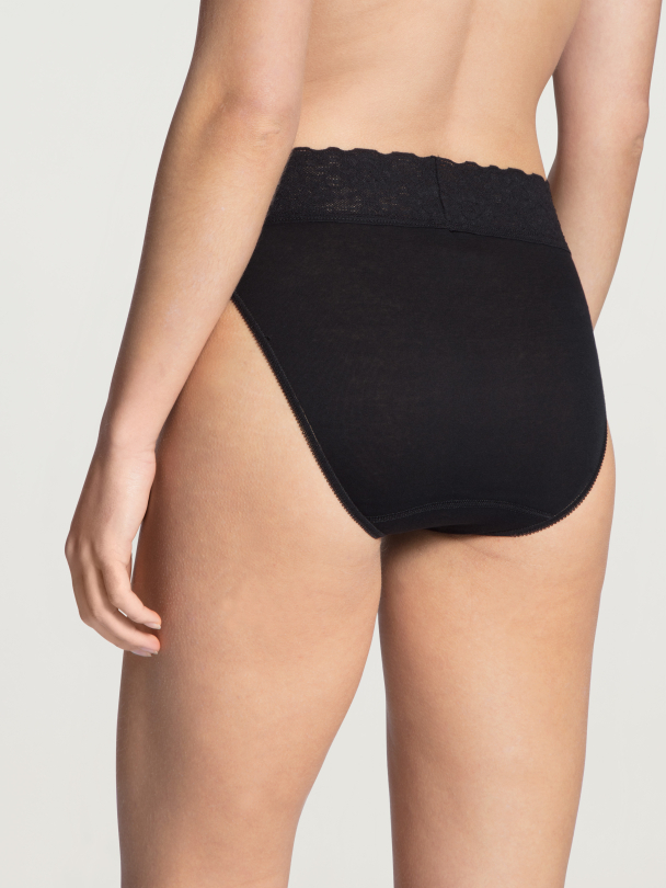 Brief high waist med blonde, sort - Image 2