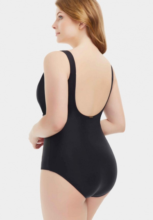 Swimsuit light padded, sort - Image 2