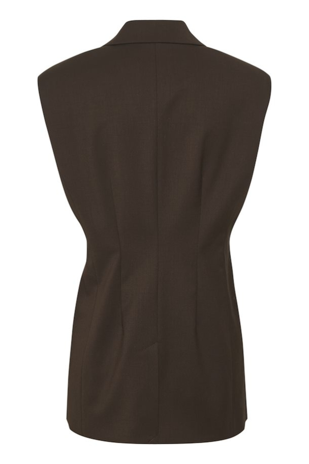 Alexandra Waistcoat - Coffee Bean  - Image 3
