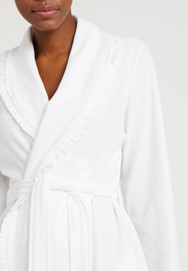 'Ariel' morgenkåpe, hvit - Image 2
