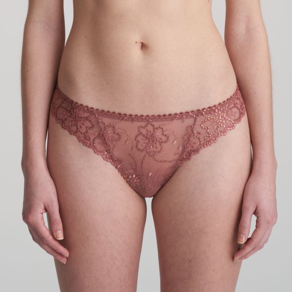 'Jane' thong, red copper