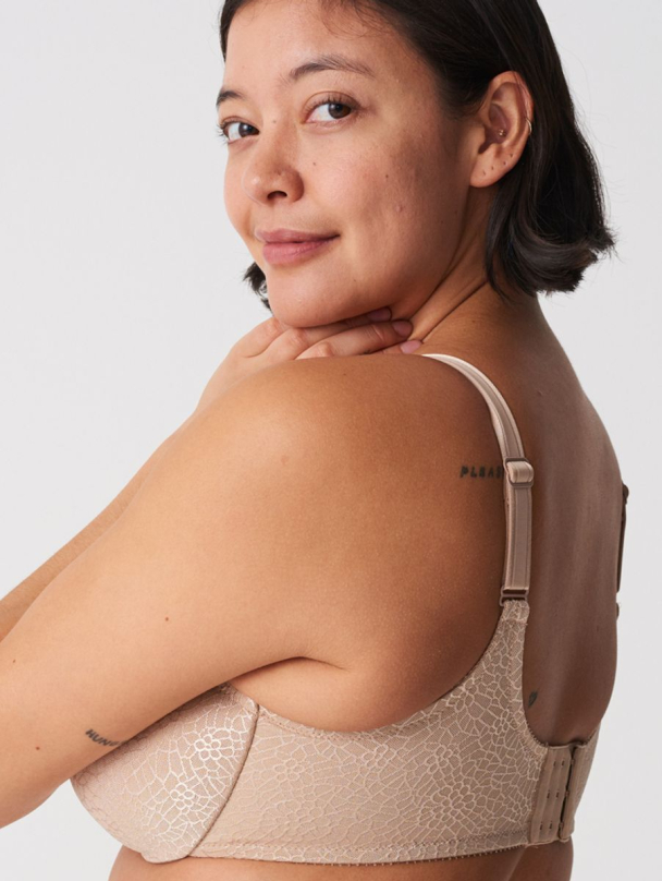 C Magnifique moulded bra, ivory - Image 2