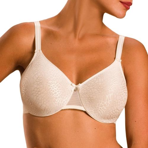 'C Magnifique' moulded bra, ivory