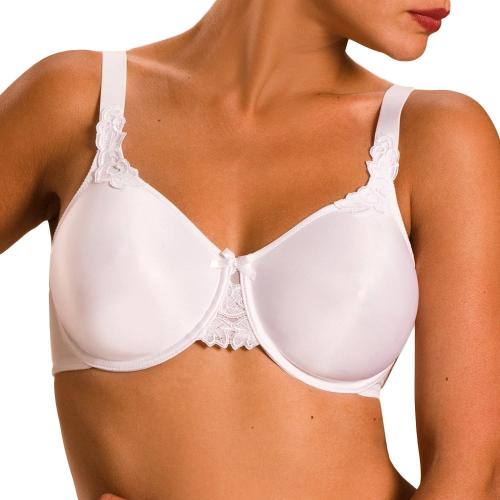 'Hedona' moulded bra, hvit