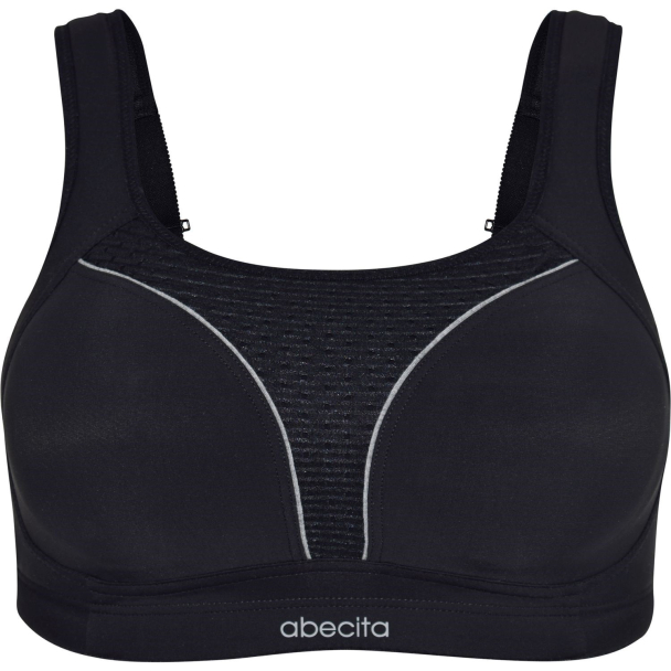 Dynamic sports bra, sort - Image 2